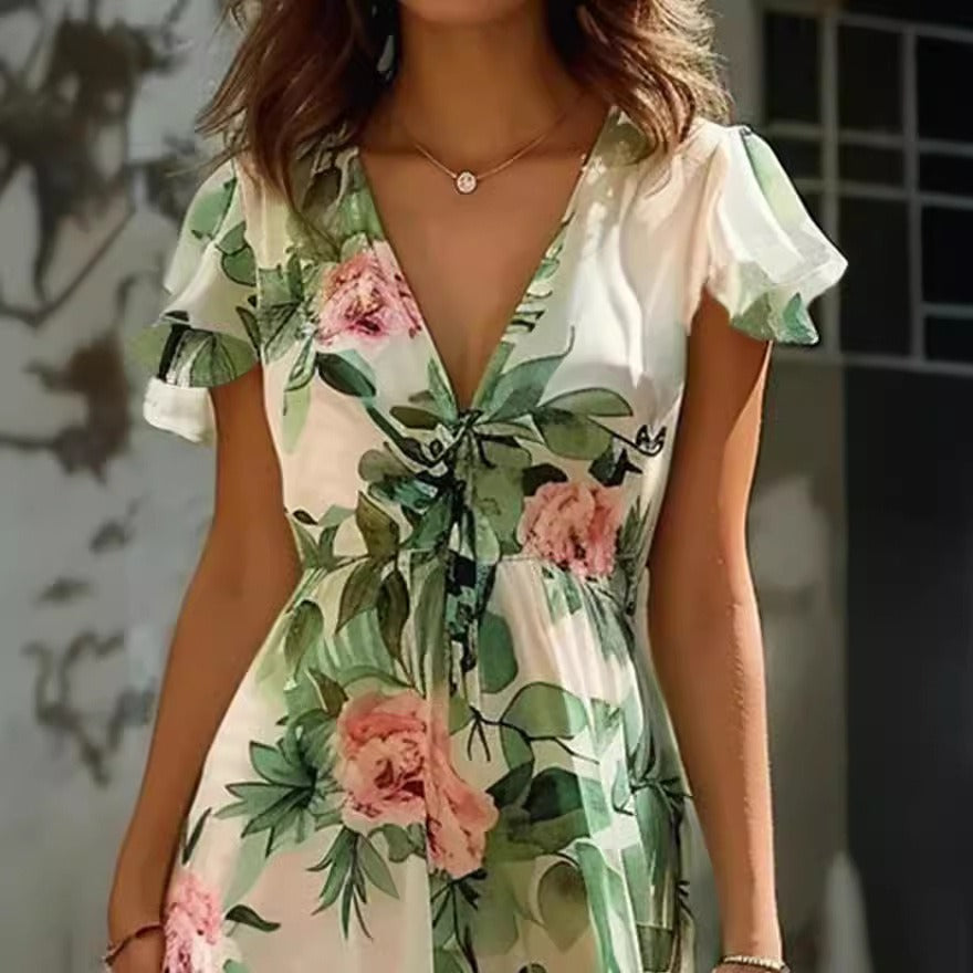 Women's Races Dress Floral | Midi