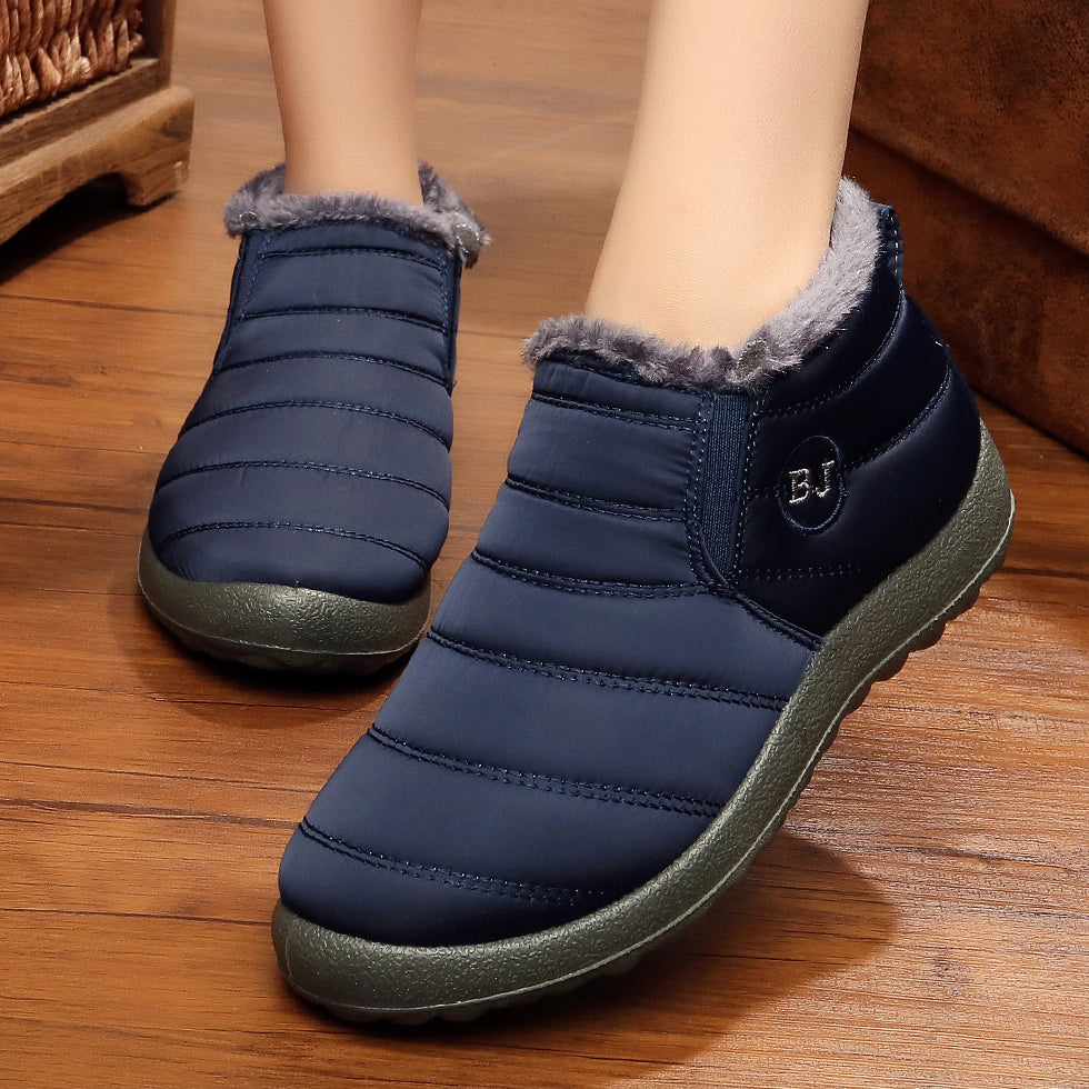 Men's Snow Boots with Fleece Lining | Slip On