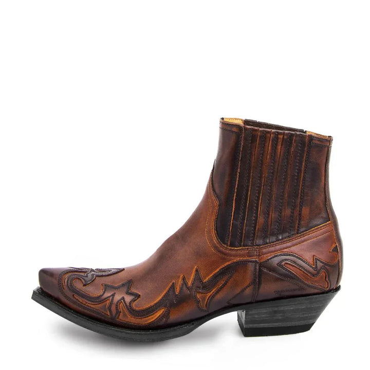Cowboy Boots Men's Ankle Western | Pointed Toe