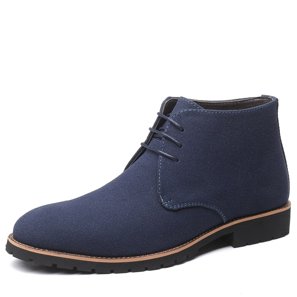 Men's Ankle Work Boots with Lace Up Front | Casual