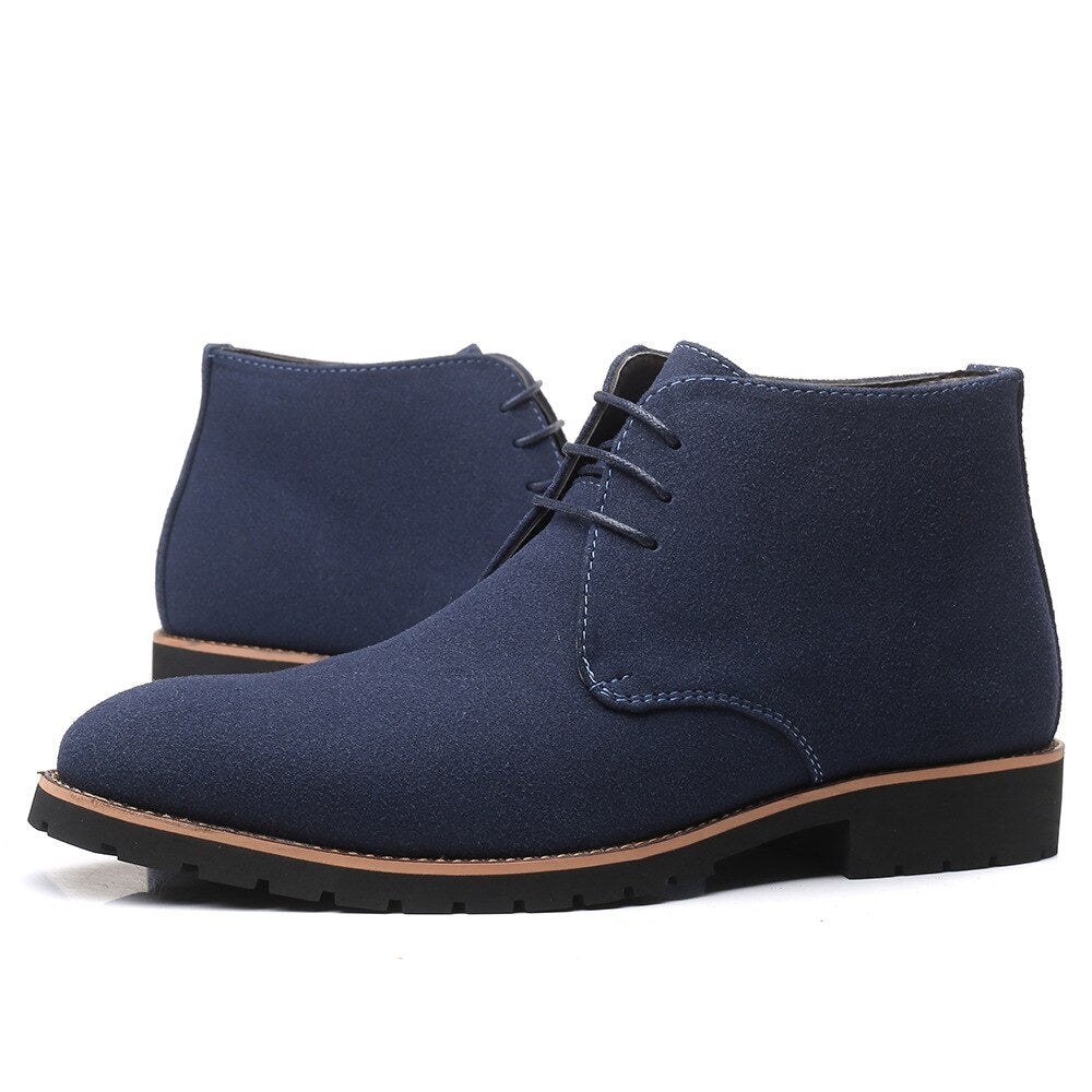 Men's Ankle Work Boots with Lace Up Front | Casual