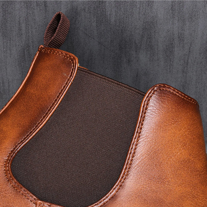Men's Brown Boots Slip On Ankle | Chelsea