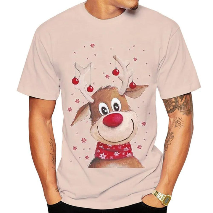 Men’s Christmas Reindeer Graphic Shirt | Holiday Edition
