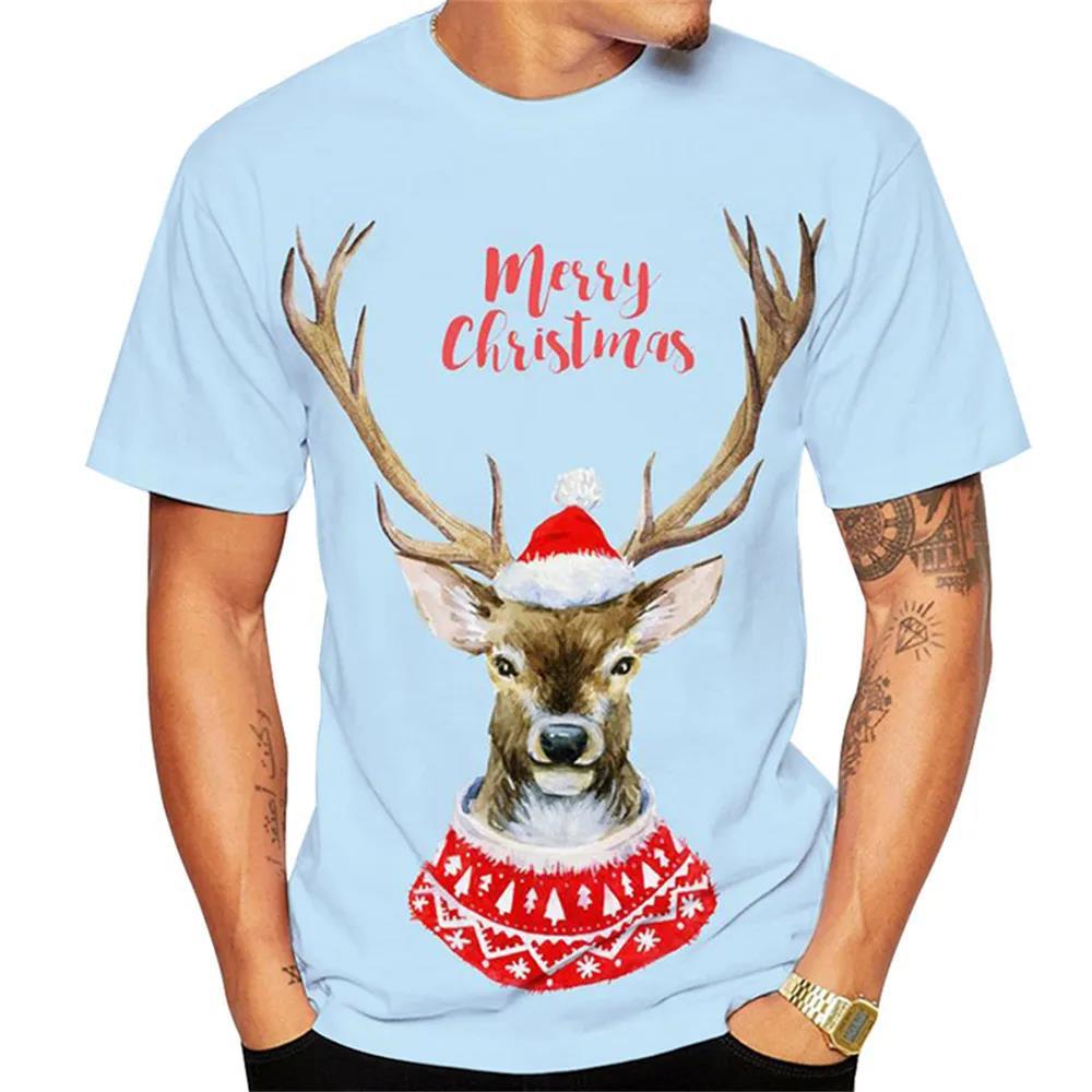Men’s Christmas Reindeer Graphic Shirt | Holiday Edition
