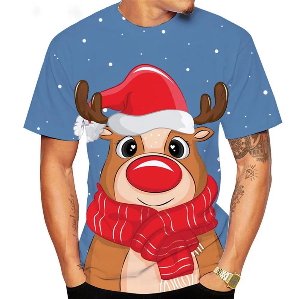 Men’s Christmas Reindeer Graphic Shirt | Holiday Edition