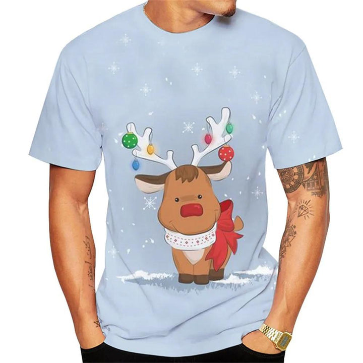Men’s Christmas Reindeer Graphic Shirt | Holiday Edition
