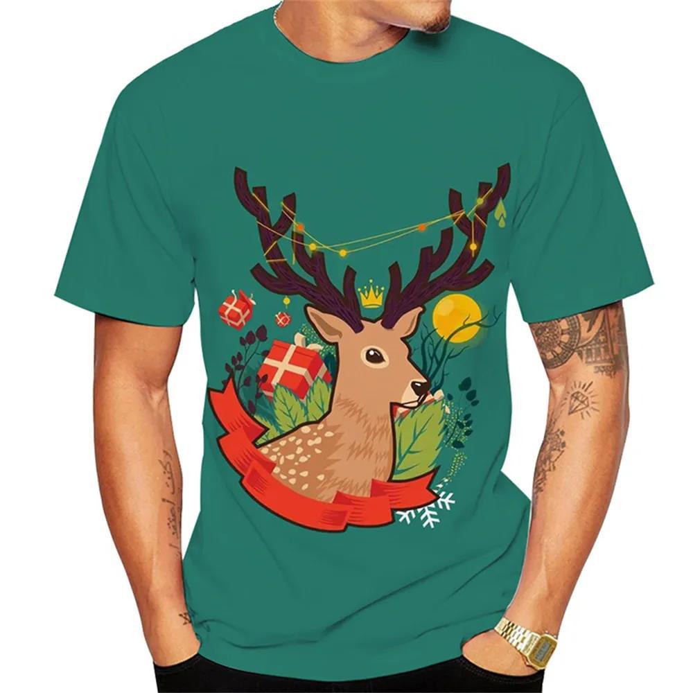 Men’s Christmas Reindeer Graphic Shirt | Holiday Edition