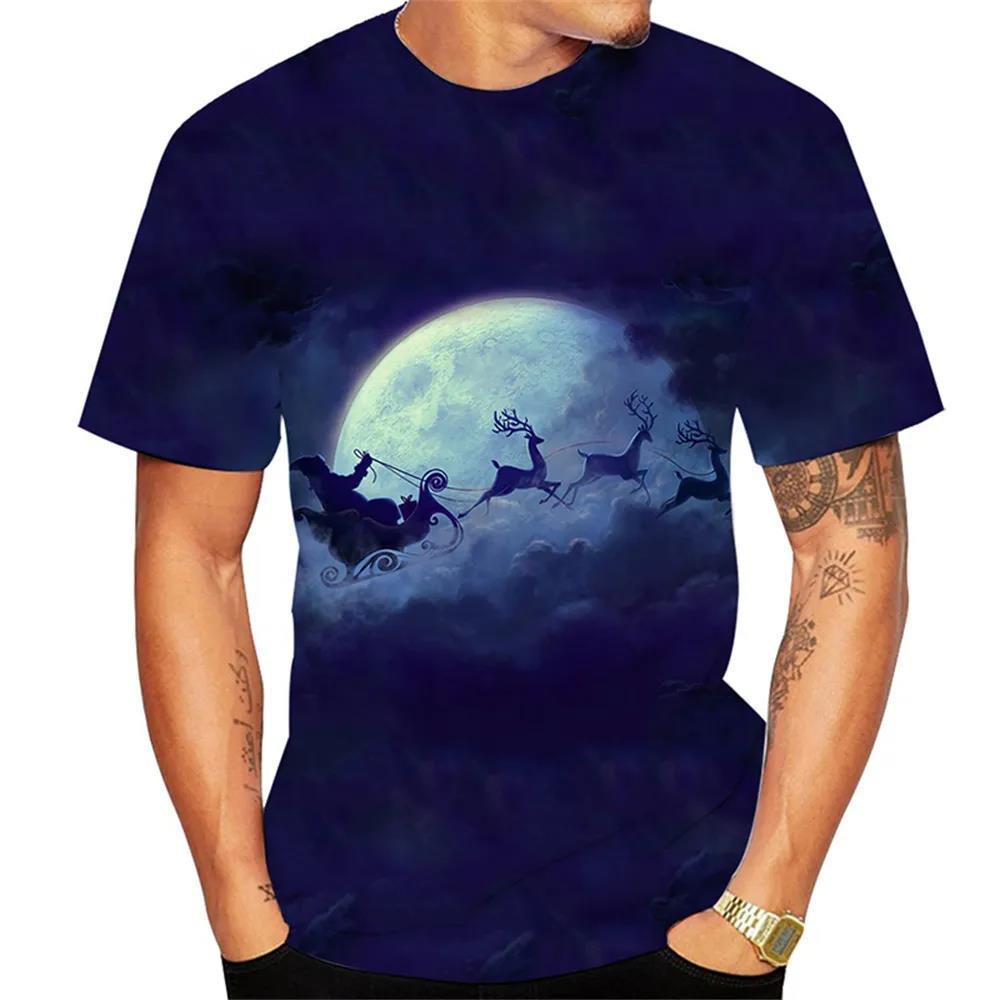 Men’s Christmas Reindeer Graphic Shirt | Holiday Edition