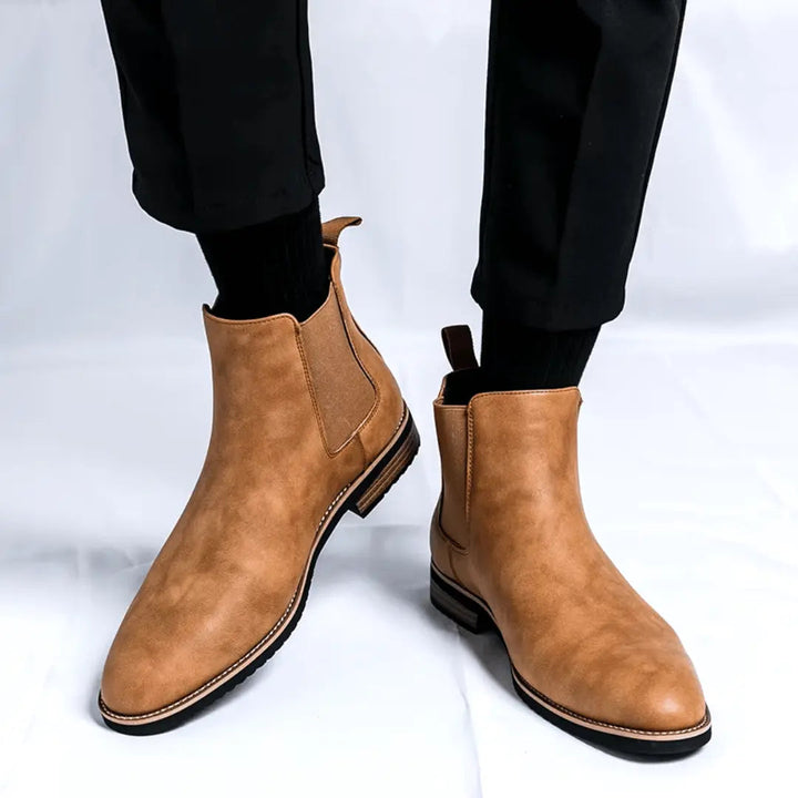 Men's Classic Slip-On Chelsea Boots | Ankle Work