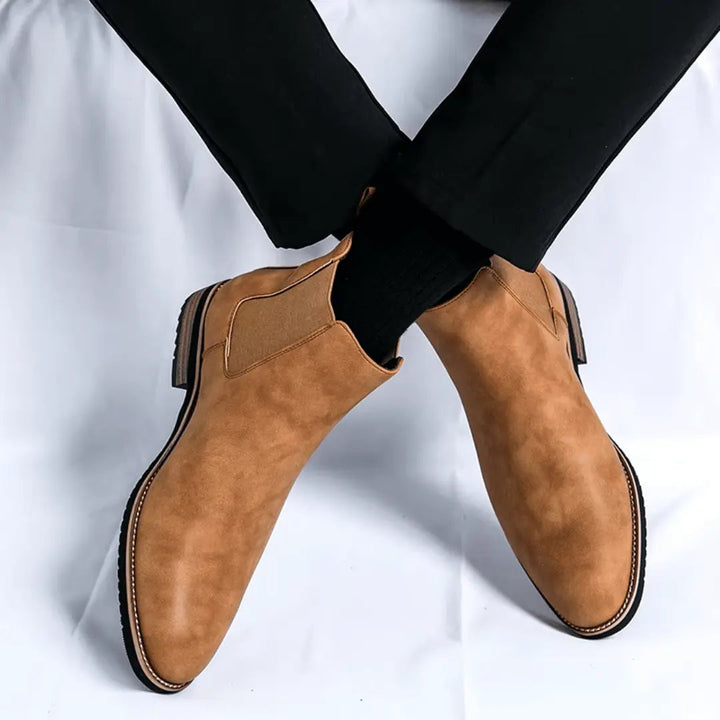 Men's Classic Slip-On Chelsea Boots | Ankle Work