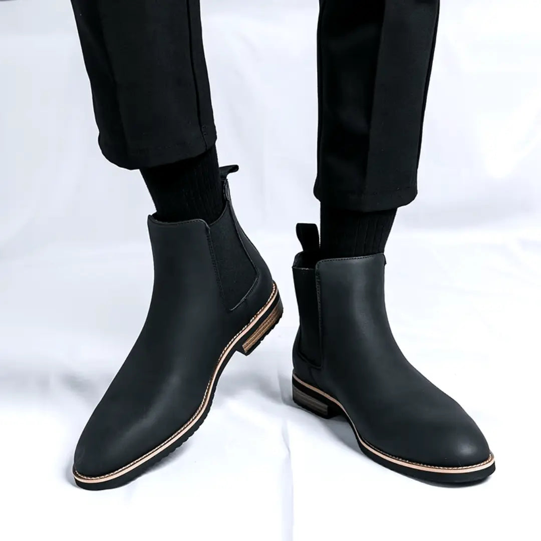 Men's Classic Slip-On Chelsea Boots | Ankle Work