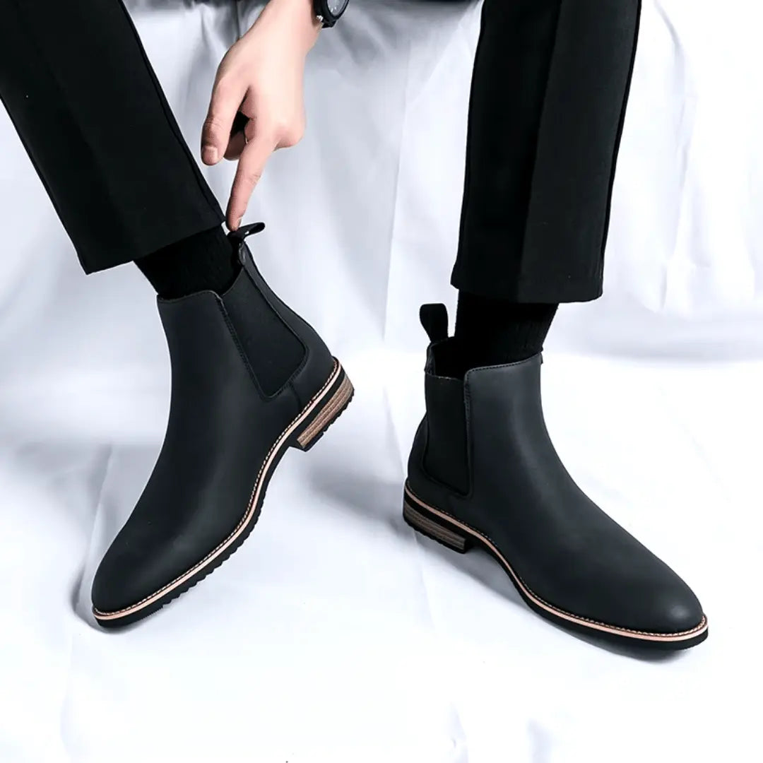 Men's Classic Slip-On Chelsea Boots | Ankle Work