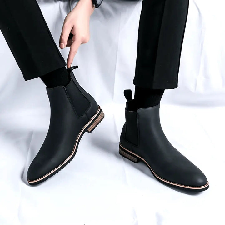Men's Classic Slip-On Chelsea Boots | Ankle Work