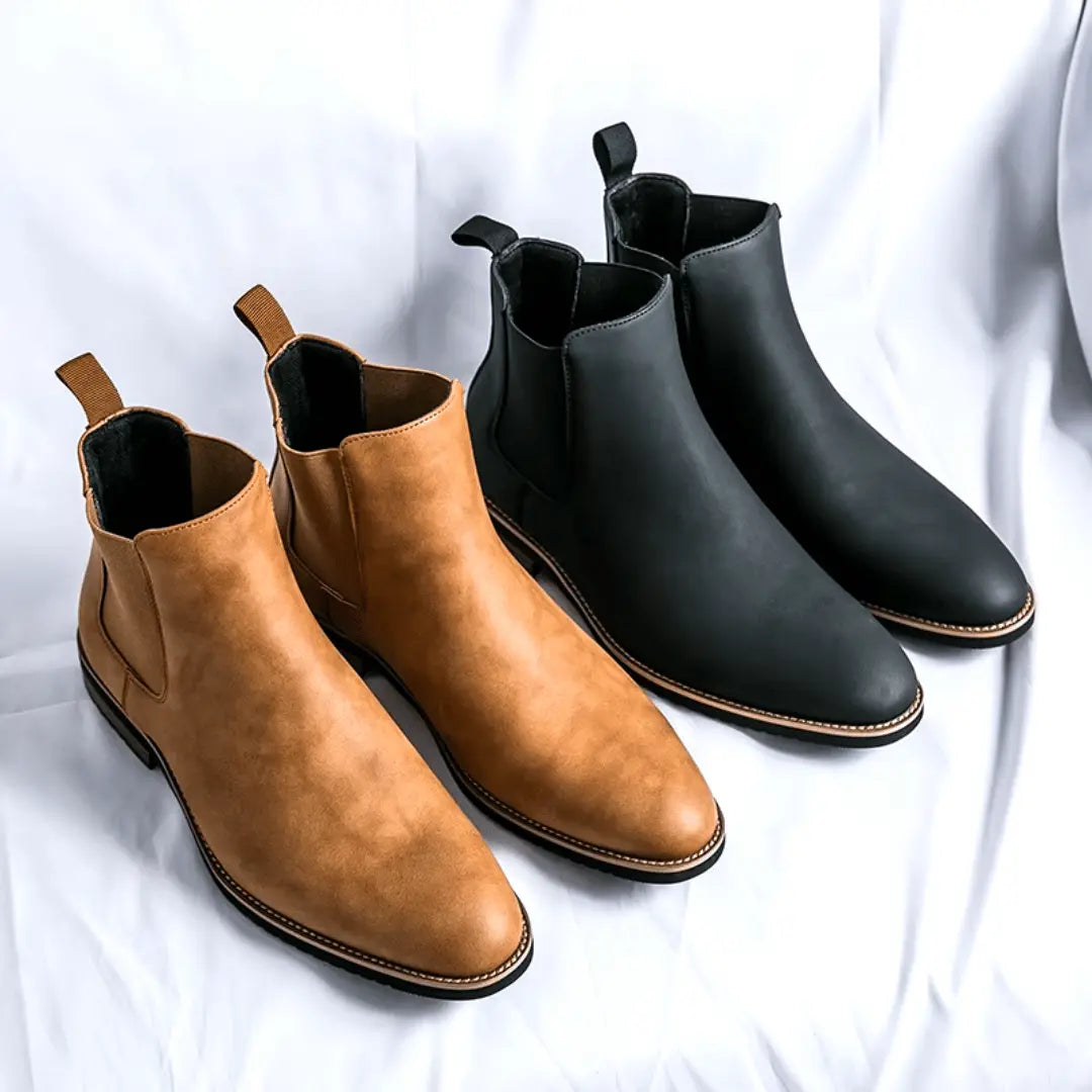 Men's Classic Slip-On Chelsea Boots | Ankle Work