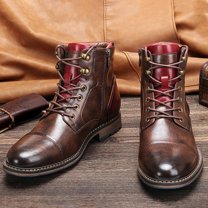 Men’s Cowboy Boots Lace Up Ankle Style | Work