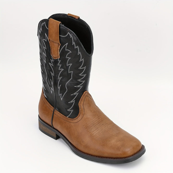 Men’s Cowboy Boots Western Style | Classic Mid Calf