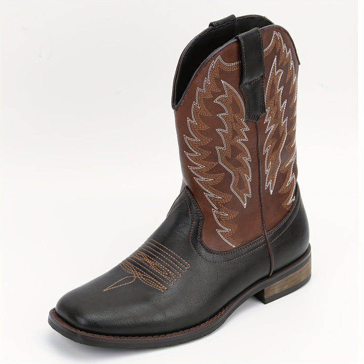 Men’s Cowboy Boots Western Style | Classic Mid Calf