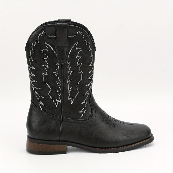 Men’s Cowboy Boots Western Style | Classic Mid Calf