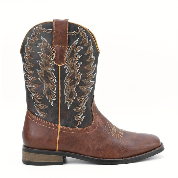 Men’s Cowboy Boots Western Style | Classic Mid Calf