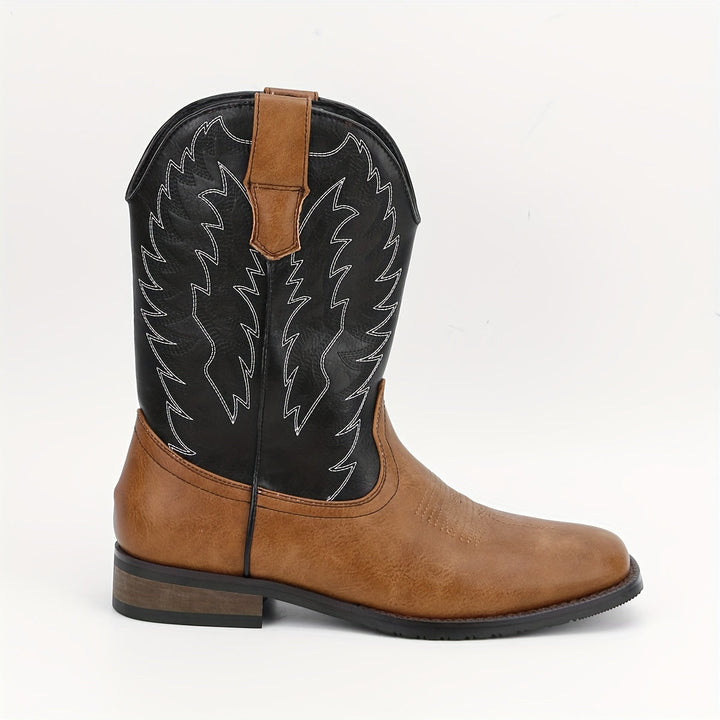 Men’s Cowboy Boots Western Style | Classic Mid Calf