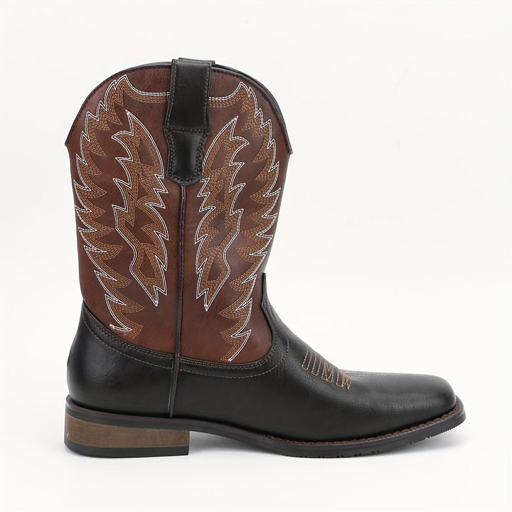Men’s Cowboy Boots Western Style | Classic Mid Calf