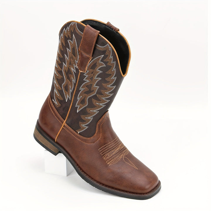 Men’s Cowboy Boots Western Style | Classic Mid Calf