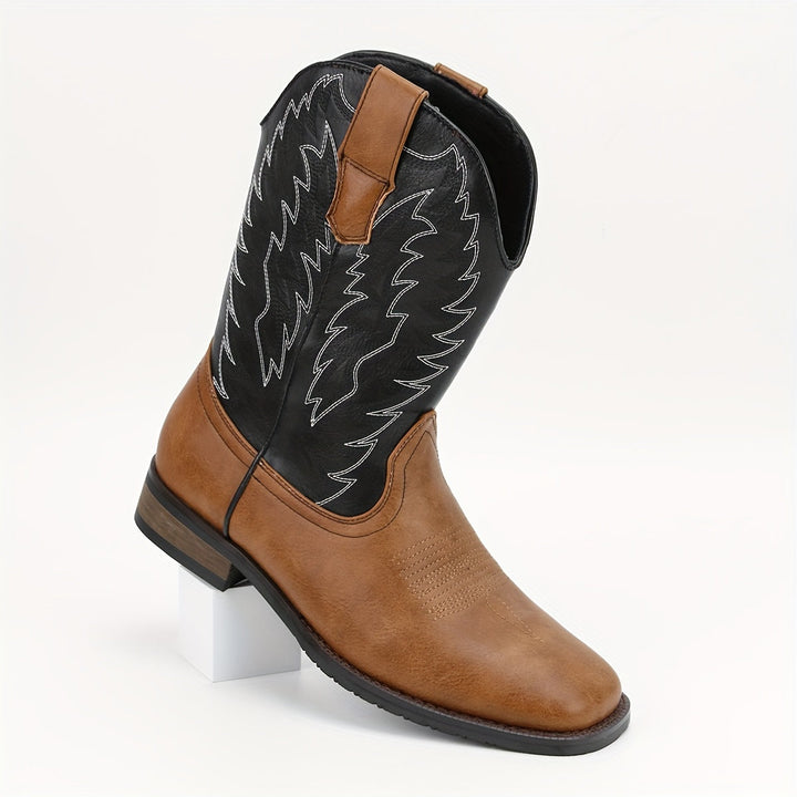 Men’s Cowboy Boots Western Style | Classic Mid Calf