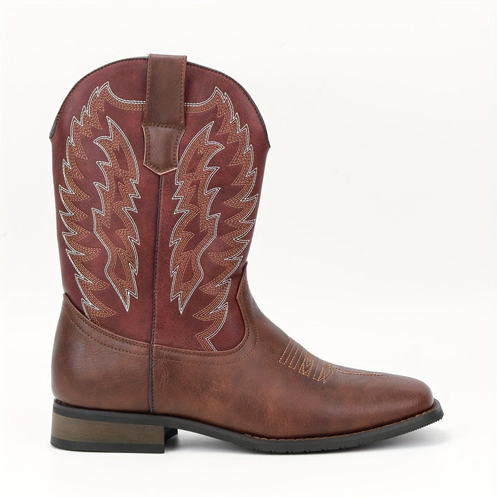 Men’s Cowboy Boots Western Style | Classic Mid Calf