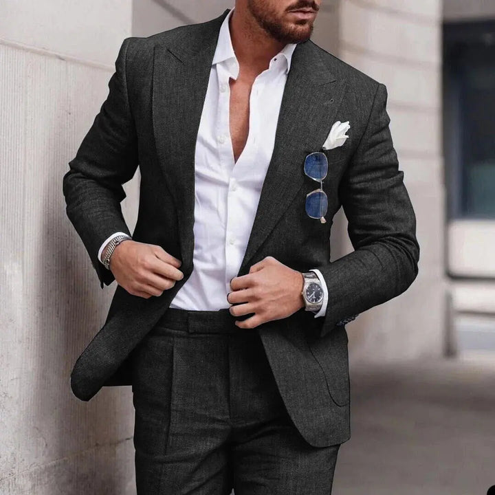 Men's Formal Suit with Blazer & Trousers | Slim Fit Two Piece