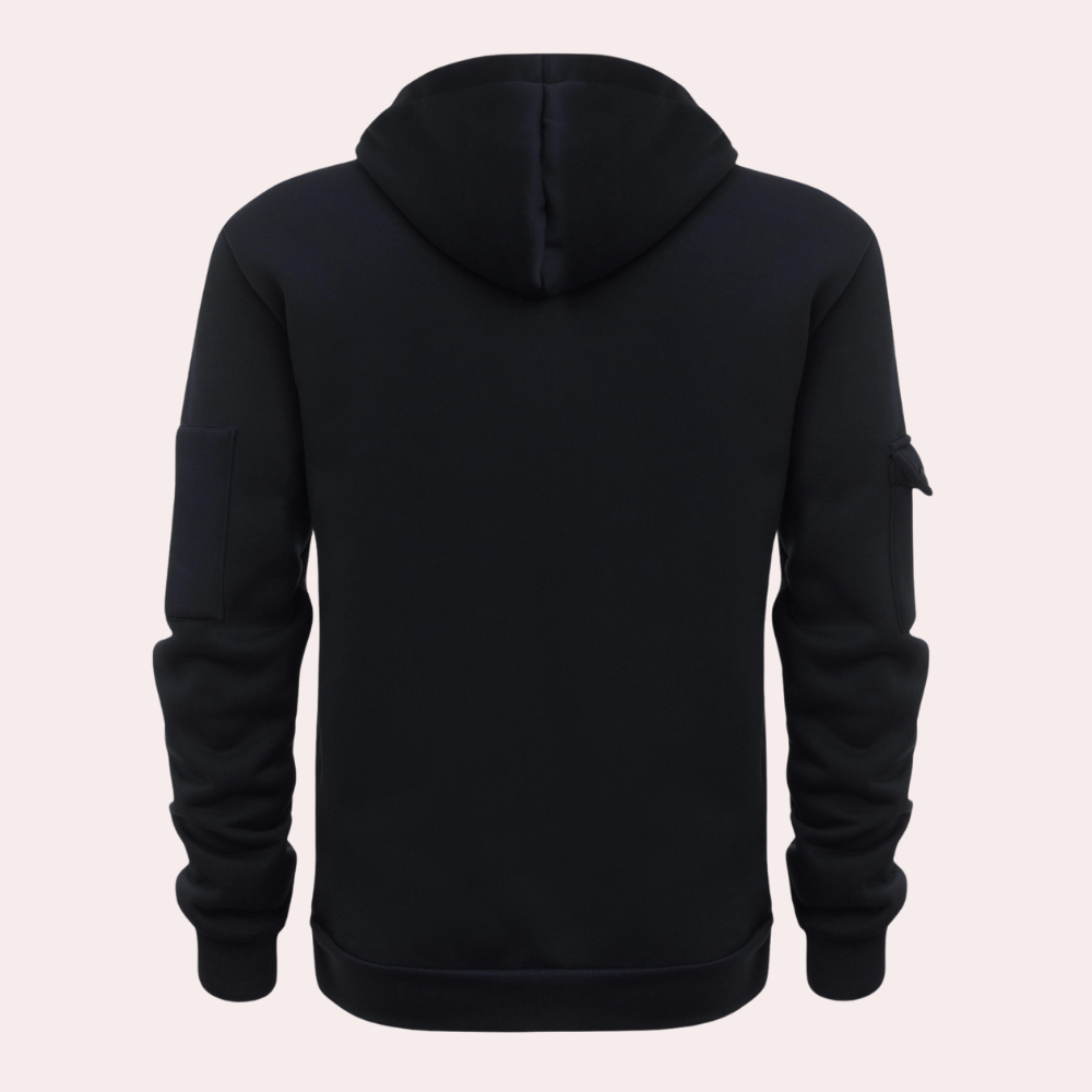 Men's Hoodie Half Zip | Utility Pockets