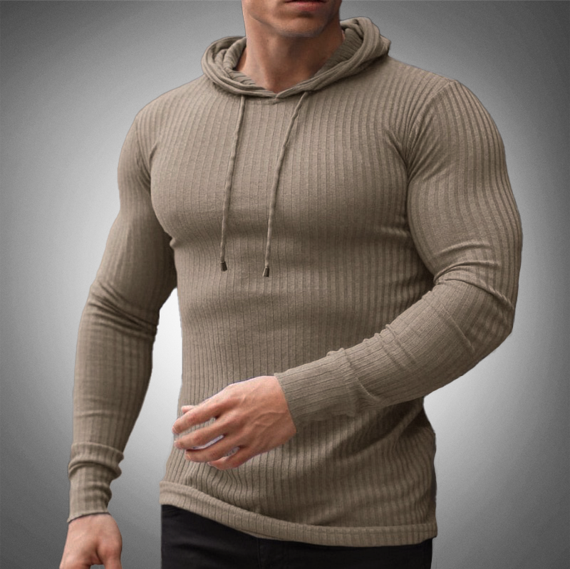 Men’s Hoodie Slim Fit | Knit