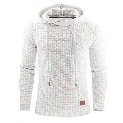 Men's Hoodie Slim Fit Knit | Long Sleeve