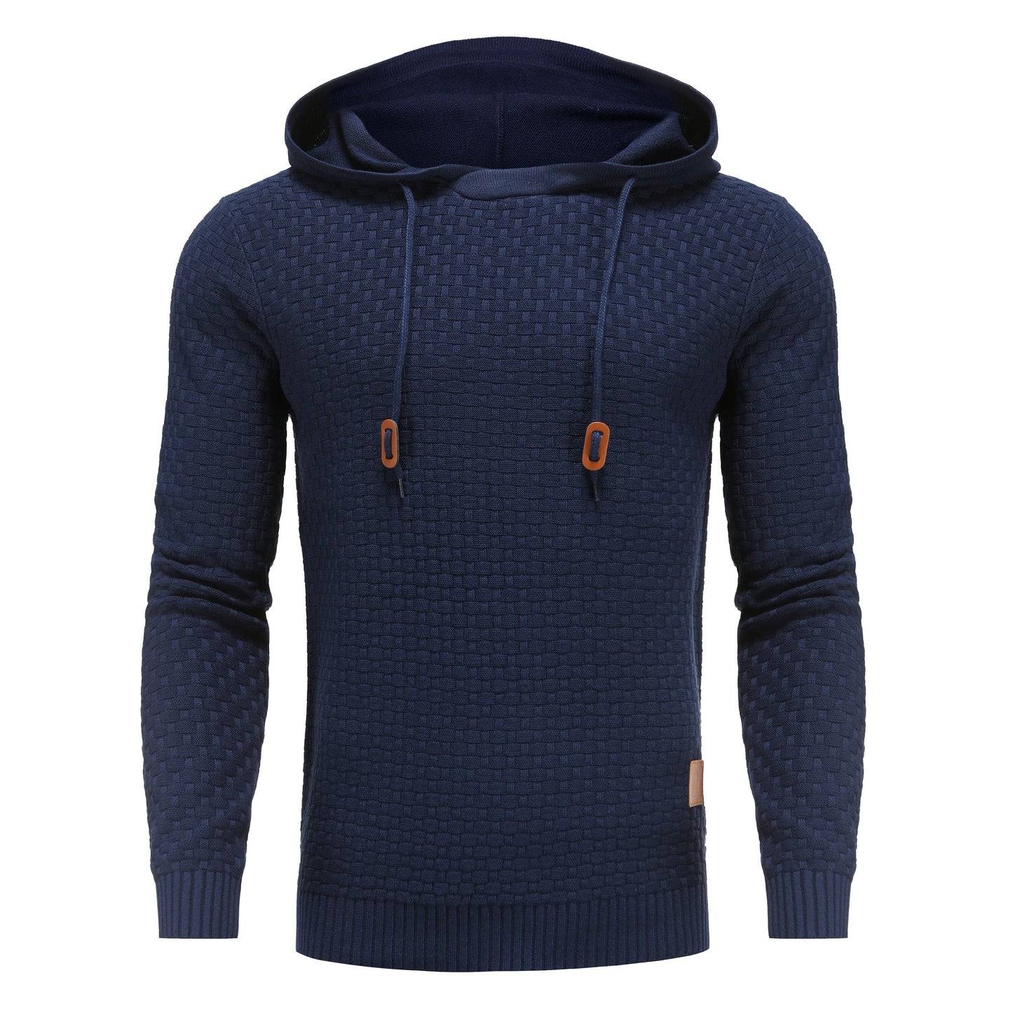 Men's Hoodie Slim Fit Knit | Long Sleeve