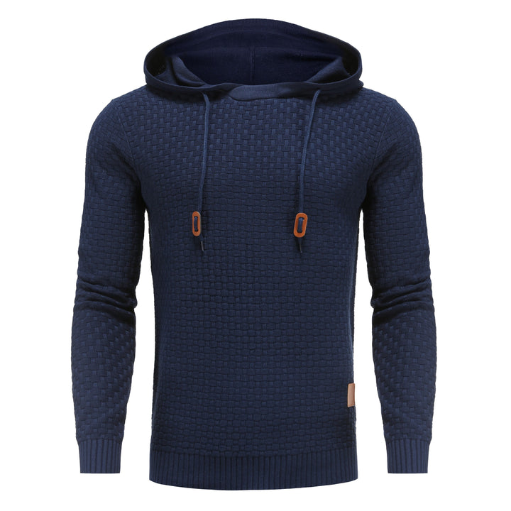 Men's Hoodie Slim Fit Knit | Long Sleeve