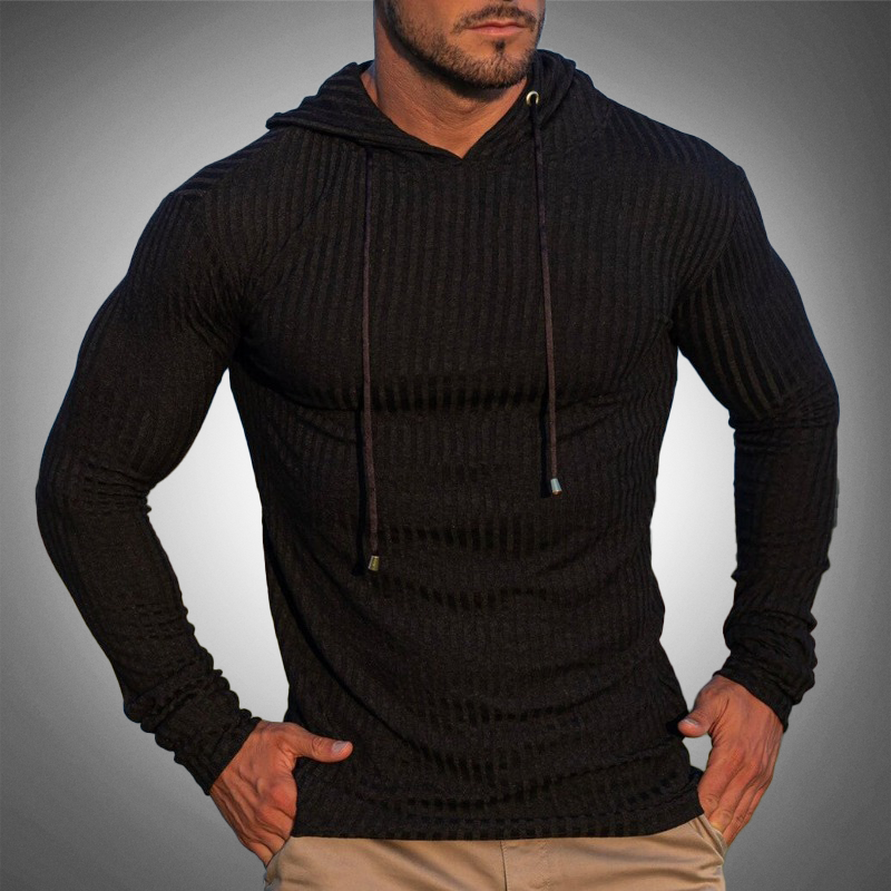 Men’s Hoodie Slim Fit | Knit
