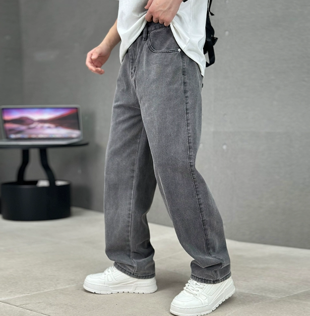 Men's Jeans Baggy Wide Leg | Casual