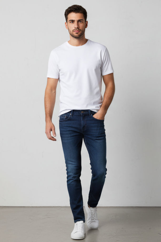 Men's Jeans Slim Fit Low Rise | Casual