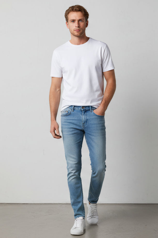 Men's Jeans Slim Fit Low Rise | Casual