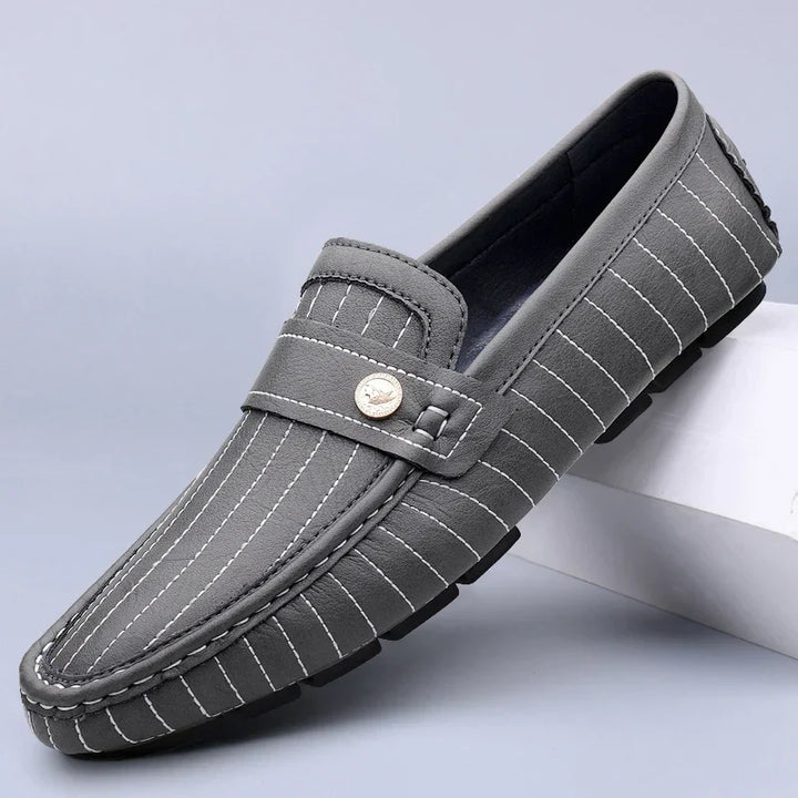 Men's Loafers Pinstripe Slip-On | Work