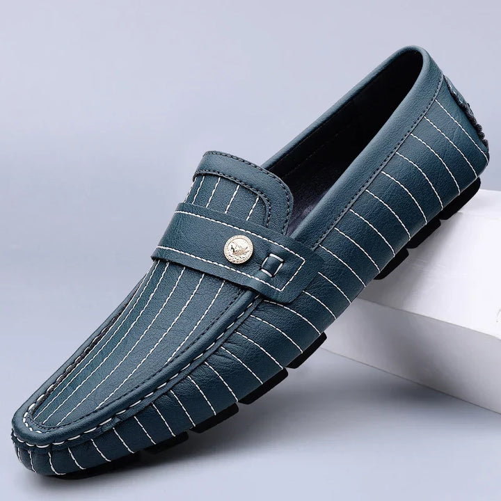 Men's Loafers Pinstripe Slip-On | Work