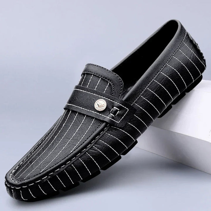 Men's Loafers Pinstripe Slip-On | Work