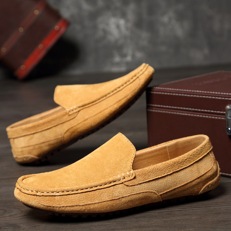 Men's Loafers Slip On Classic Moccasin Shoes | Work