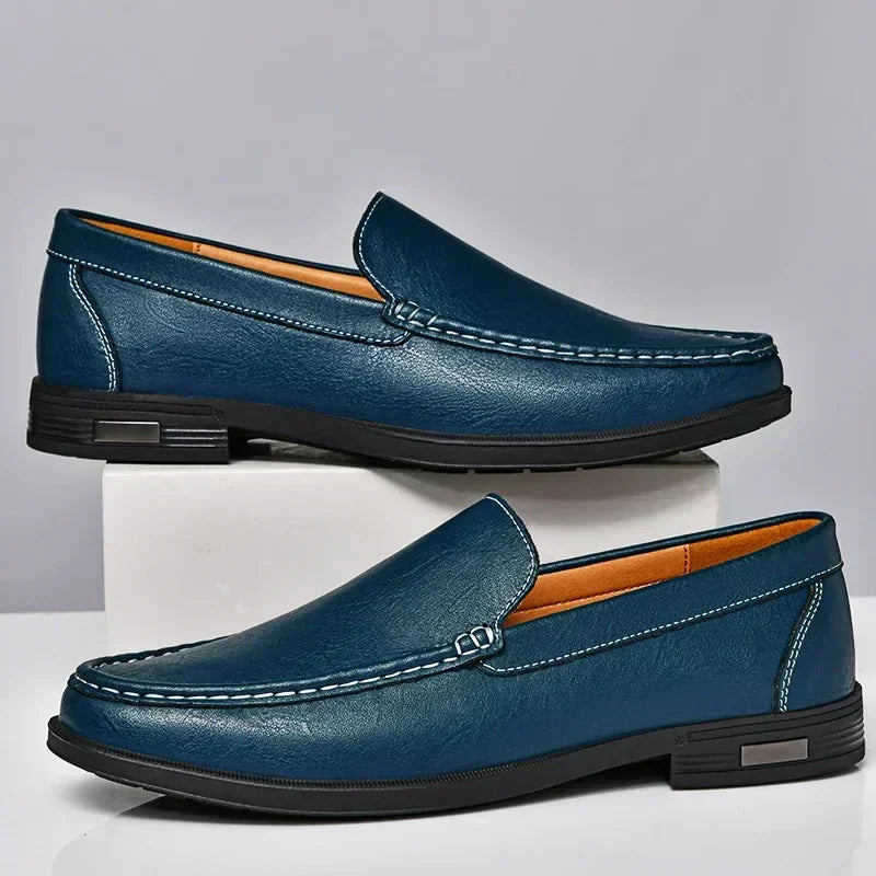 Men's Loafers Slip On Moccasin Style | Work