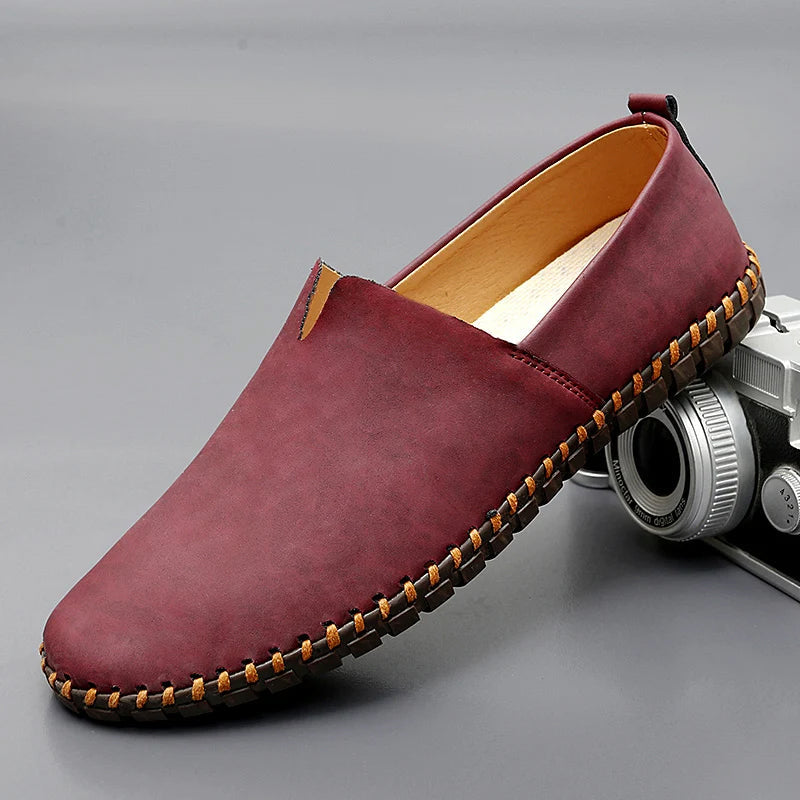 Men's Loafers Slip-On Sole | Workwear