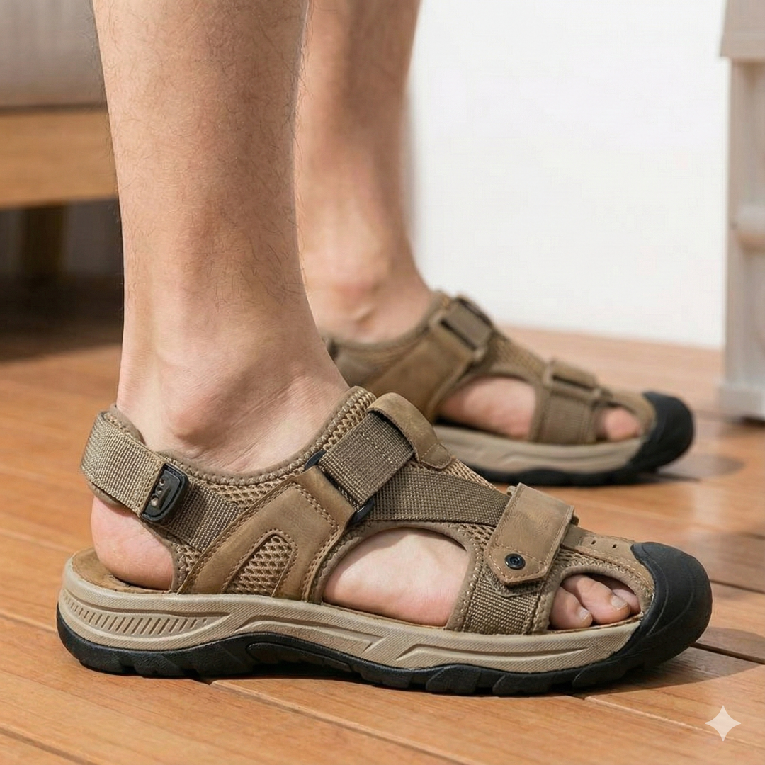 Men’s Outdoor Sandals with Adjustable Straps | Summer