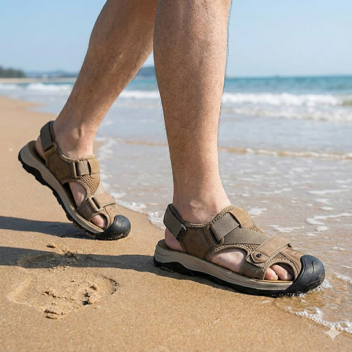 Men’s Outdoor Sandals with Adjustable Straps | Summer