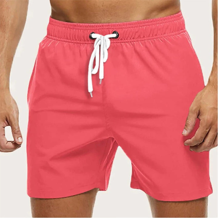 Men's Quick-Dry Swim Shorts | Elastic Waist