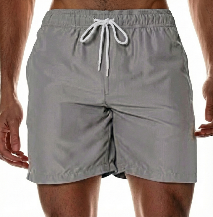 Men's Quick-Dry Swim Shorts | Elastic Waist
