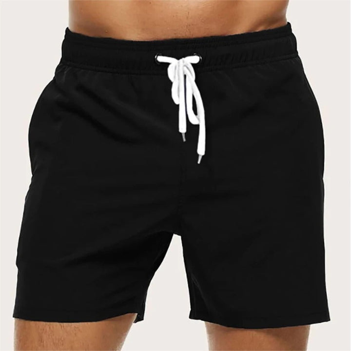 Men's Quick-Dry Swim Shorts | Elastic Waist