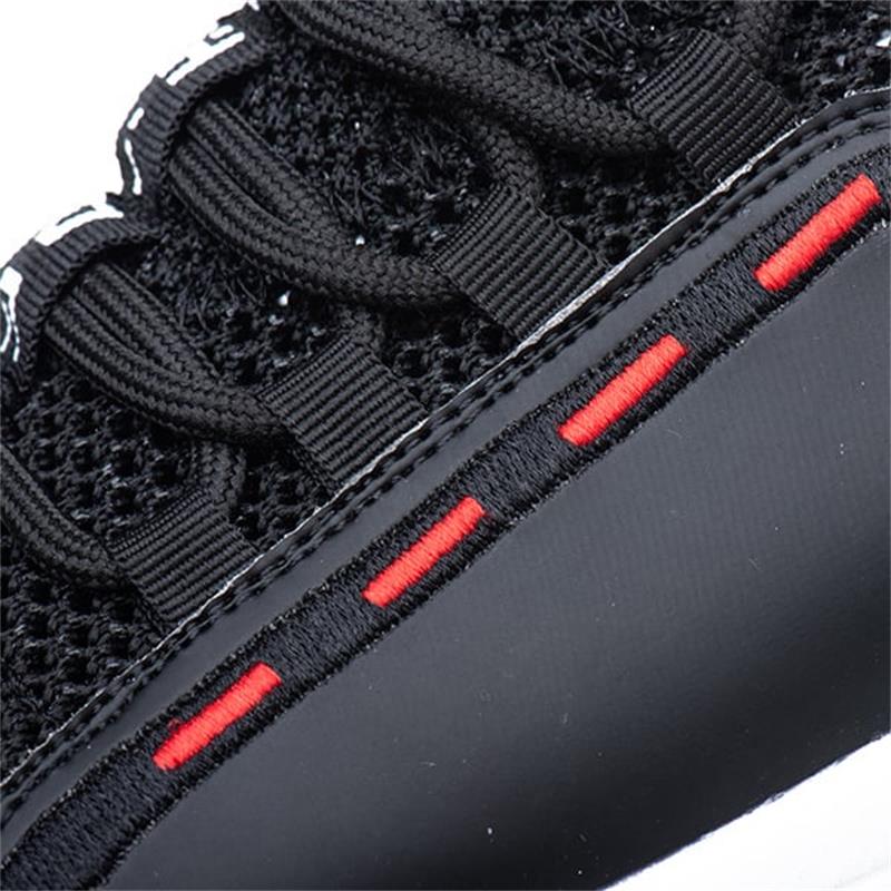 Men's Safety Shoes Air Cushion Mesh Lace-Up | Sneaker